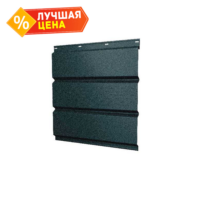 Софит металлический центральная перфорация 0,5 Velur с пленкой RAL 7016 антрацитово-серый