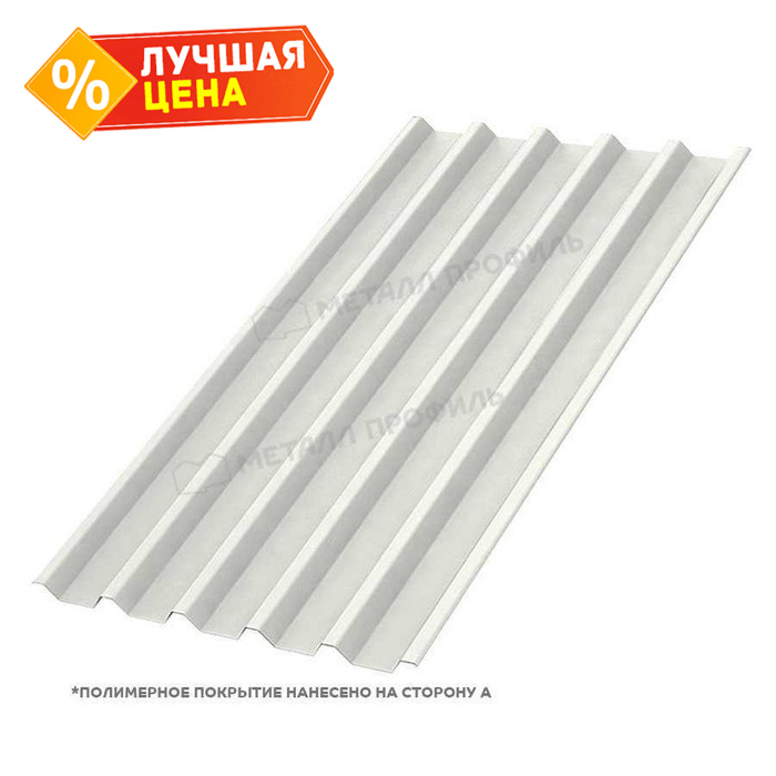 Профлист Металл Профиль C44 0.5 PURMAN® RAL 9010 Чистый белый B