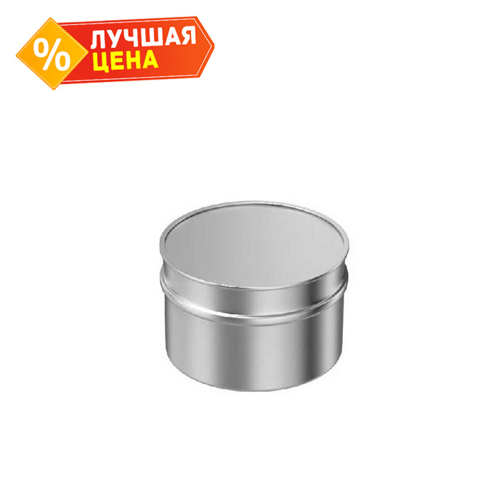 Заглушка тройника Металлик и Ко 150 AISI 430 0,50 (вн)