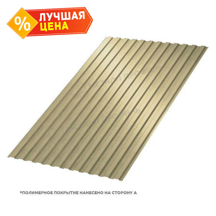 Профлист Металл Профиль МП10 0.5 NormanMP RAL 1014 Слоновая кость B