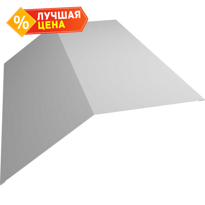 Планка конька плоского 145х145 Optima 0,5 Zn