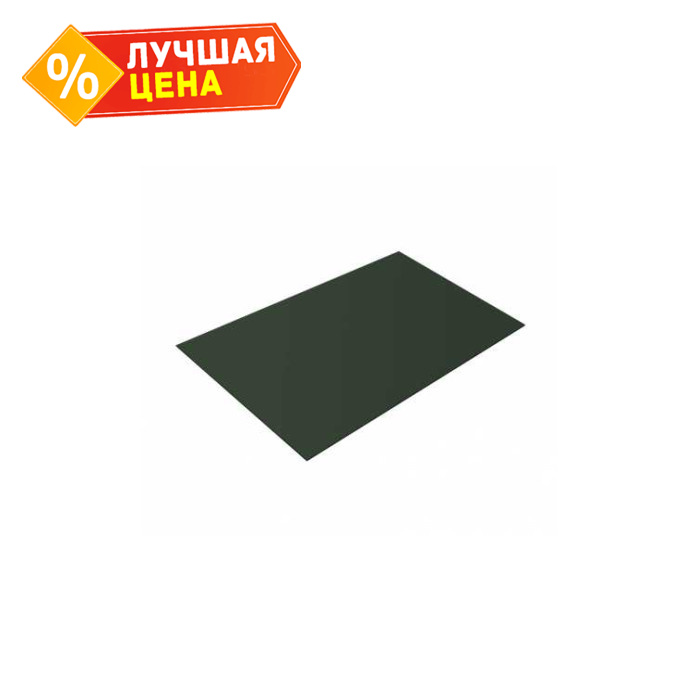 Плоский лист 0,5 GreenCoat Pural BT RR 11 темно-зеленый (RAL 6020 хромовая зелень)