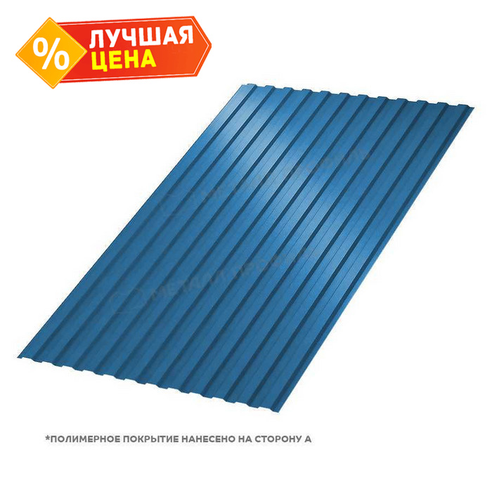 Профлист Металл Профиль МП10 0.5 NormanMP RAL 6002 Зеленый лист B