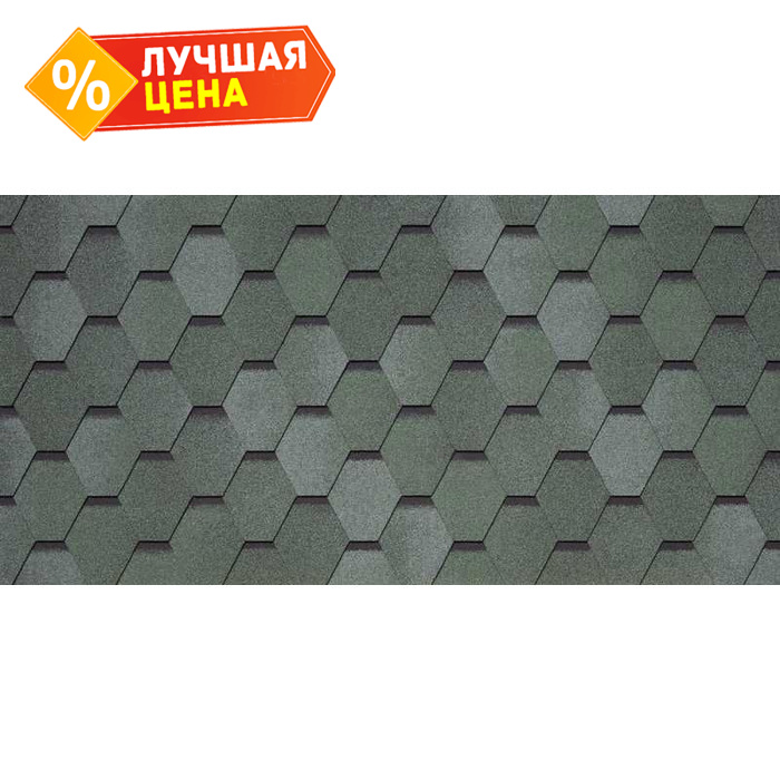 Гибкая черепица Тегола Business Plus MOSAIK Oliva 471