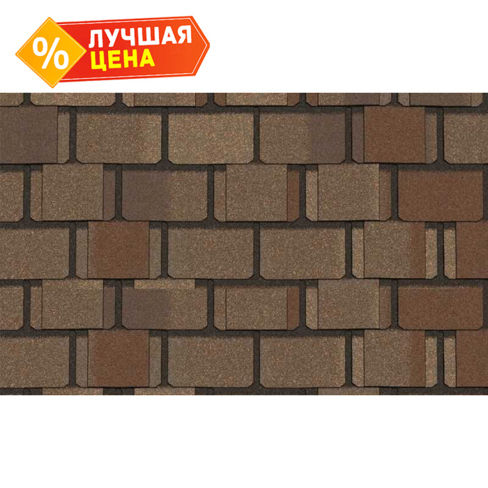 Гибкая черепица CertainTeed Belmont Weathered Wood