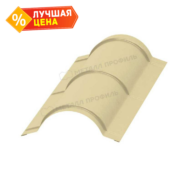 Планка конька круглого R110х2000 NormanMP (ПЭ-01-1014-0.5)