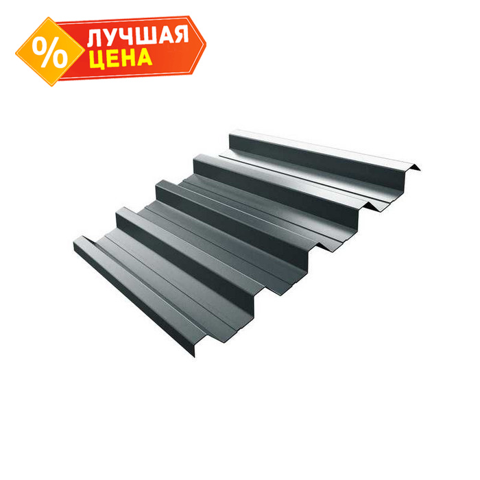 Профлист Grand Line H60R 0.5 Satin RAL 7016 Антрацитово-серый