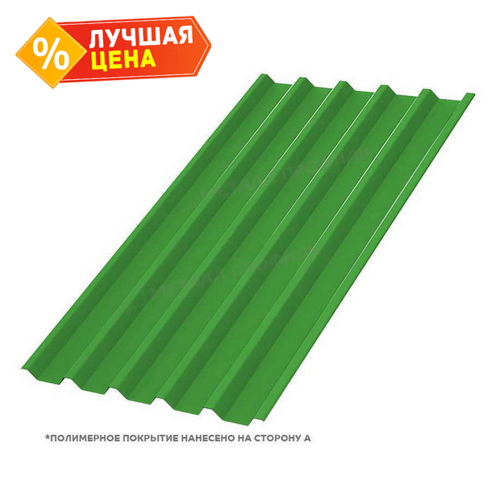 Профлист Металл Профиль C44 0.5 NormanMP RAL 6018 Желто-зеленый B