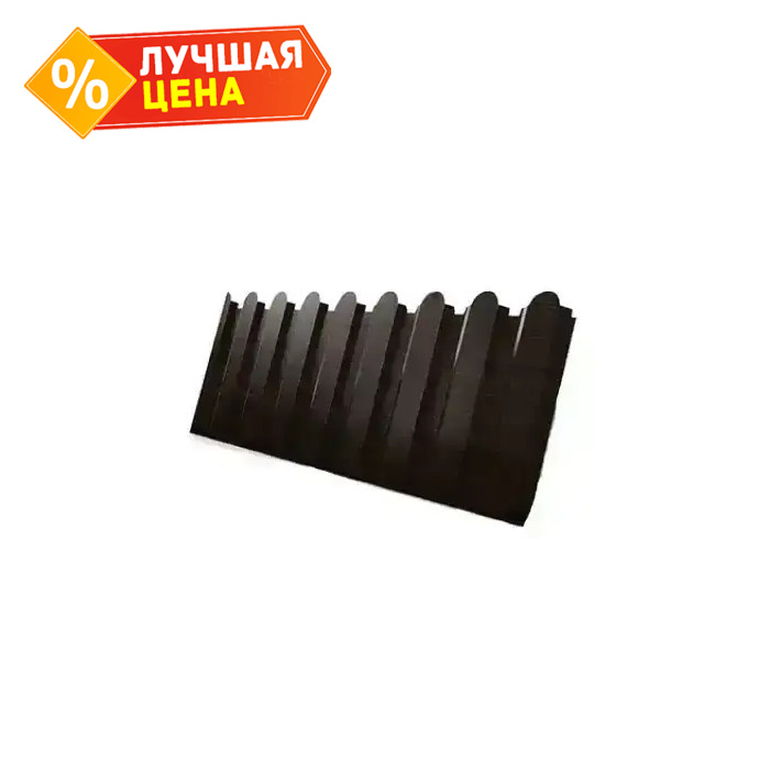 Профлист фигурный Grand Line C20A 0.45 Print Elite Coffee wood