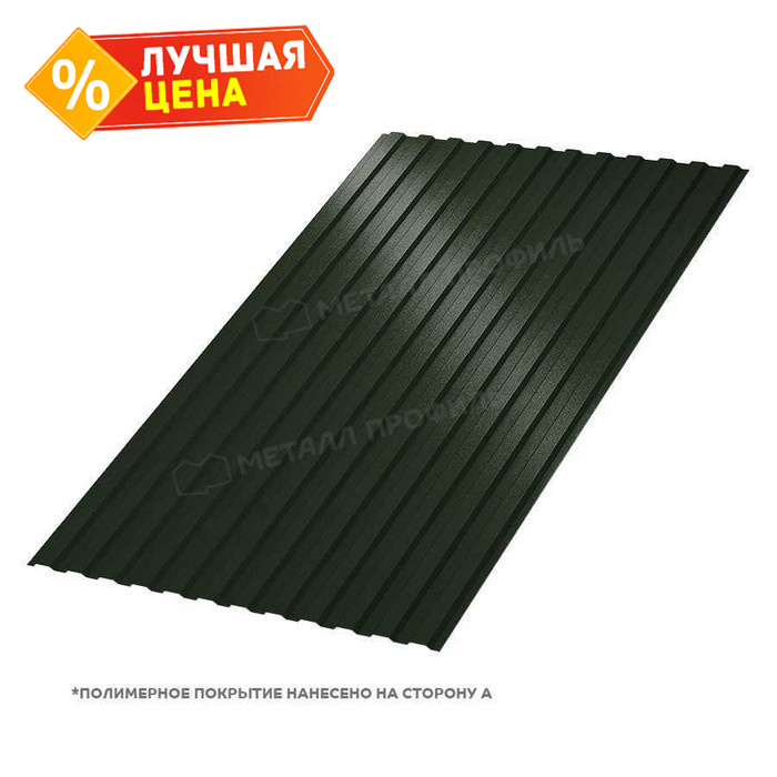 Профлист Металл Профиль МП10 0.5 VikingMP® E RAL 6007 Бутылочно-зеленый B