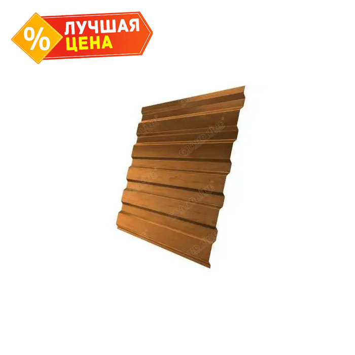Профлист Grand Line C20А 0.45 Print Premium Golden wood