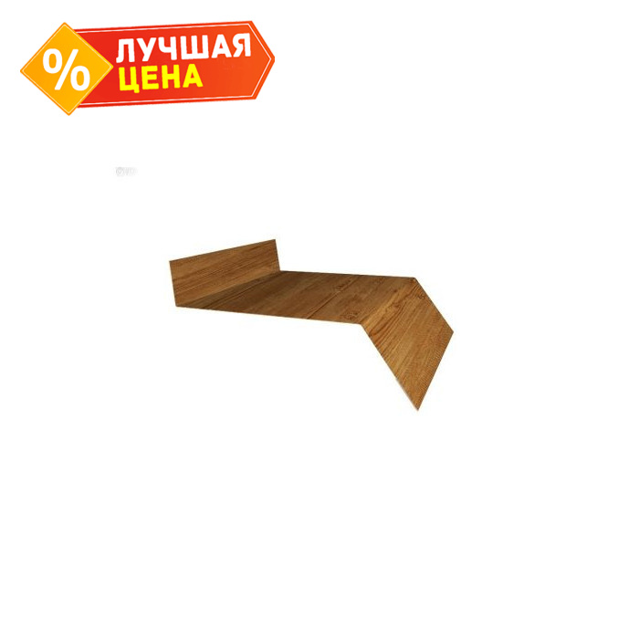 Планка примыкания 90х140 0,45 Print Elite Golden Wood