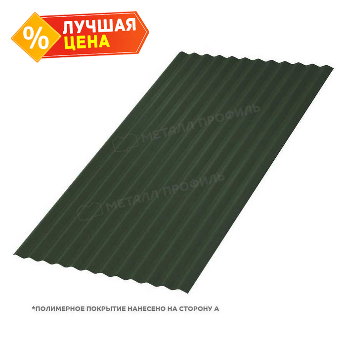 Профлист Металл Профиль МП18 0.5 VikingMP® E RAL 6007 Бутылочно-зеленый B