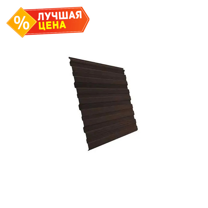 Профлист Grand Line C10A 0.45 Print Elite Choco wood