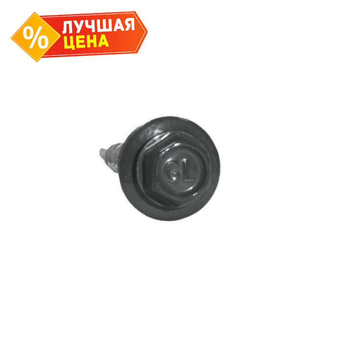 Саморез кровельный Daxmer 4,8х29 RAL 7005 (250) сверло №1