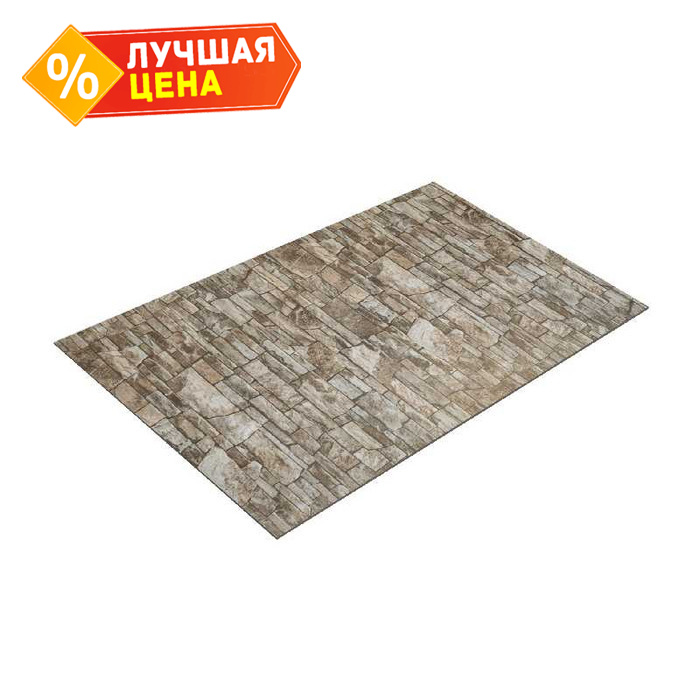 Плоский лист 0,45 Print Elite с пленкой Fine Stone